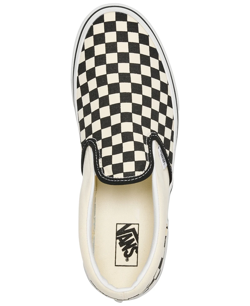 Vans Big Kids Classic Slip-On Lifestyle Sneakers from Finish Line