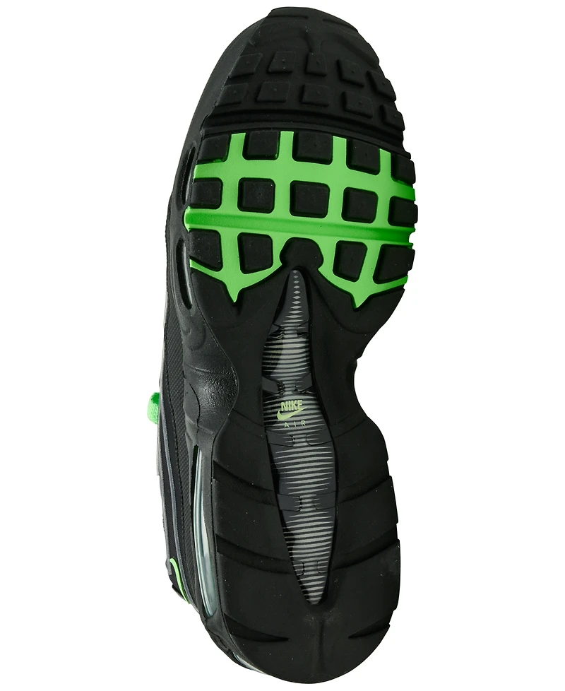 Nike Men's Air Max 95 Big Bubble Tech Casual Sneakers from Finish Line