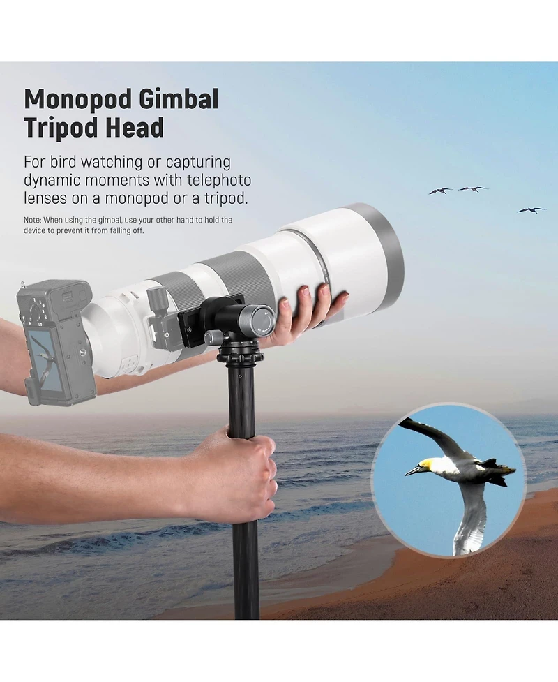 Neewer GM39 Camera Tripod with 8.8lb, 4kg