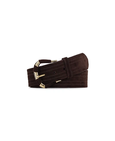 Patricia Nash Lars Burnished Suede Belt