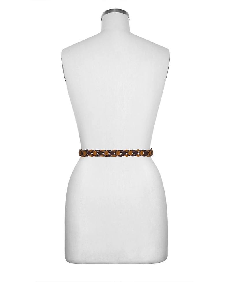 Patricia Nash Atina Braided Suede Belt
