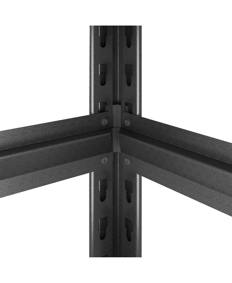 Viyet 72"H 5-Tier Heavy Duty Metal Shelf with Pegboard