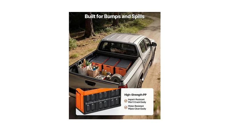 Viyet 3-Pack 45L Collapsible Storage Bins