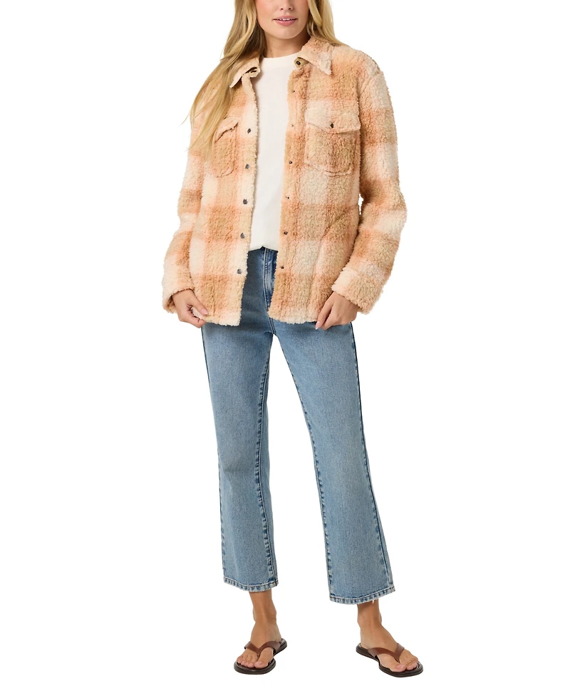O'Neill Women's Zuma High Pile Snap-Front Jacket
