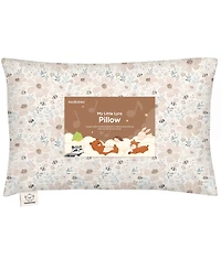 KeaBabies Toddler 1-Pack Lyra Muslin Pillow with Pillowcase 13x18, Organic Cotton for Boys, Girls, Sleeping, Travel