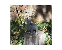 Haba Little Friends Elephant - Chunky Plastic Zoo Animal Toy Figure (4.5" Tall)