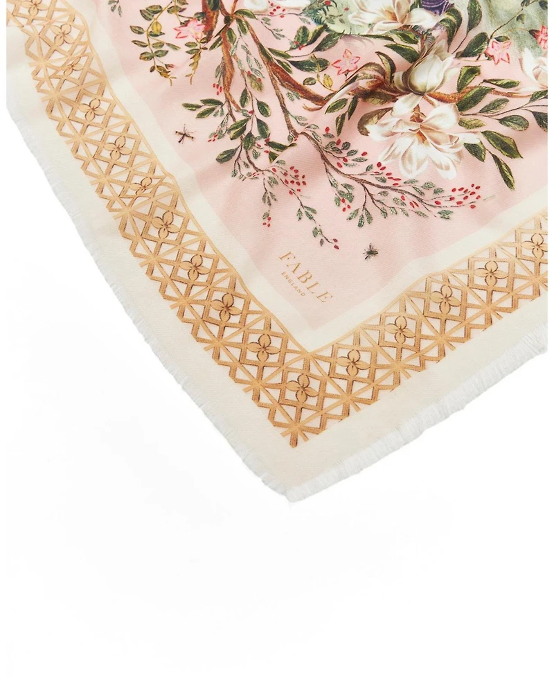 Fable England Women's Woodland Scene Long Scarf