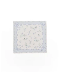 Fable England Women's Bow and Floral Square Scarf
