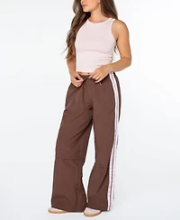Celebrity Pink Women's Side Stripe Track Pants
