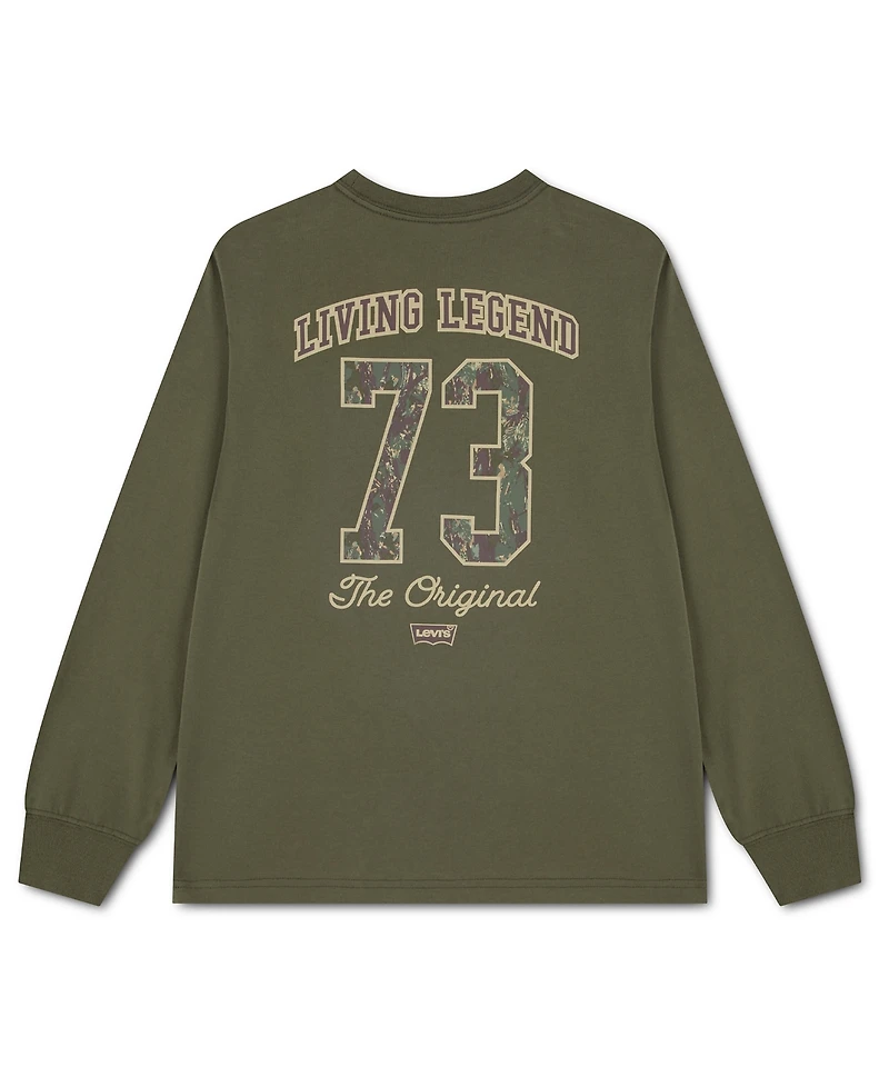 Levi's Boys' 8-20 the Woods Long-Sleeve T-Shirt