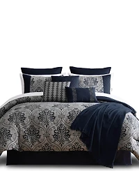 Horwin Damask 14-Piece Comforter Set