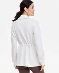 Id Ideology Women's Butter-Soft Tie-Waist Full-Zip Jacket, Macy's Exclusive