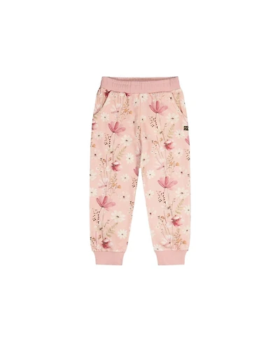 Deux par Deux Toddler Girl's (2T-5T) Printed Flowers Sweatpants