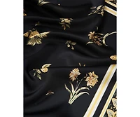 Fable England Women's Nouveau Floral Small Square Scarf