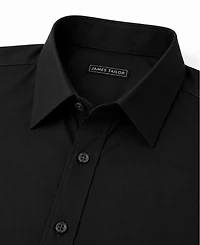 James Tailor Men's Slim-Fit Stretch Dress Shirt