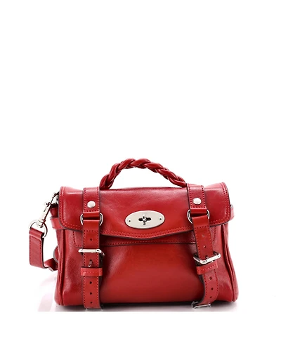 Pre-Owned Mulberry Mini Alexa Satchel Nm Leather