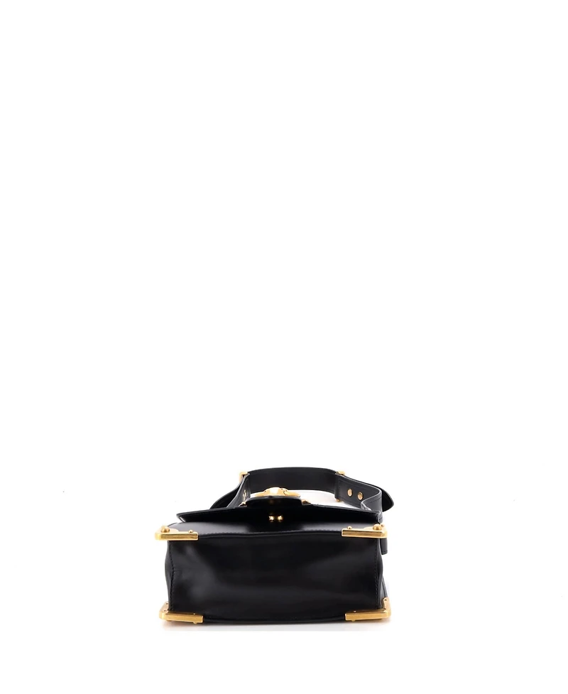 Pre-Owned Prada Small Animalier Cahier Crossbody Bag Leather