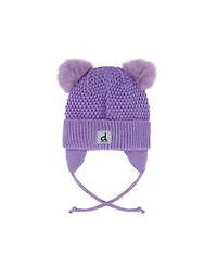 Deux par Deux Baby Girl (6M-24M) Winter Knit Hat with Ears
