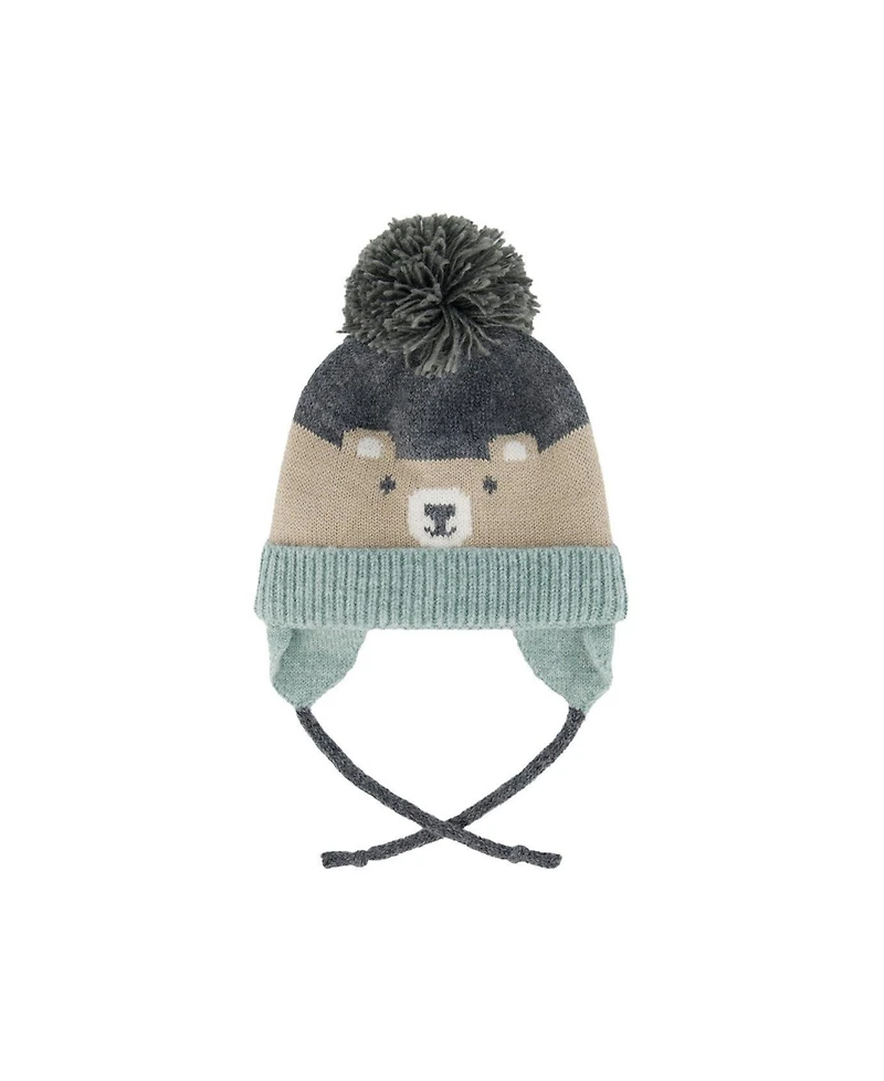 Deux par Deux Toddler Boy (2Y - 4Y) Winter Knit Hat.