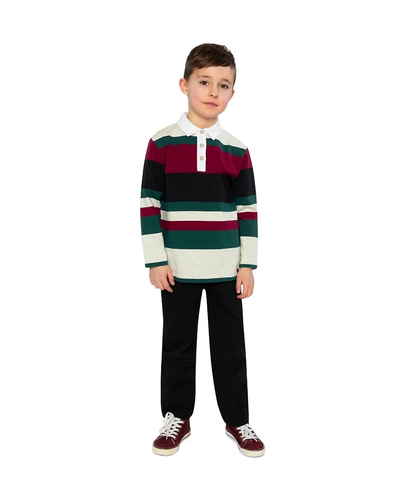 Deux par Little and Big Boy's (6-12) Polo shirt