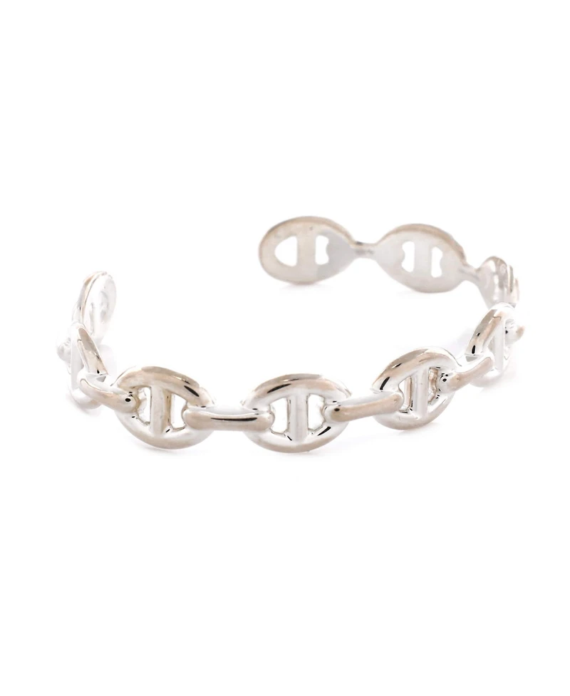 Pre-Owned HERMES Chaine d'Ancre Enchainee Cuff Bracelet