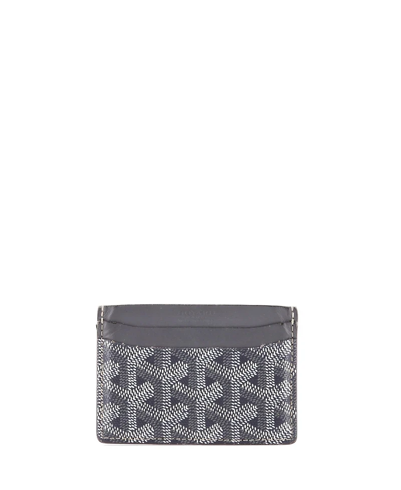 Pre-Owned Goyard Saint Sulpice Card Holder Coated Canvas
