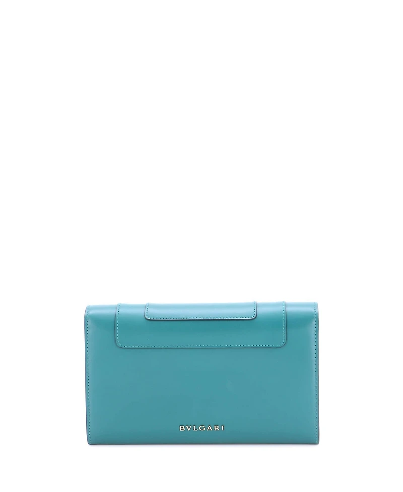 Pre-Owned Bvlgari Serpenti Forever Wallet Leather