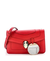 Pre-Owned Bvlgari Small Serpenti Forever Shoulder Bag Leather