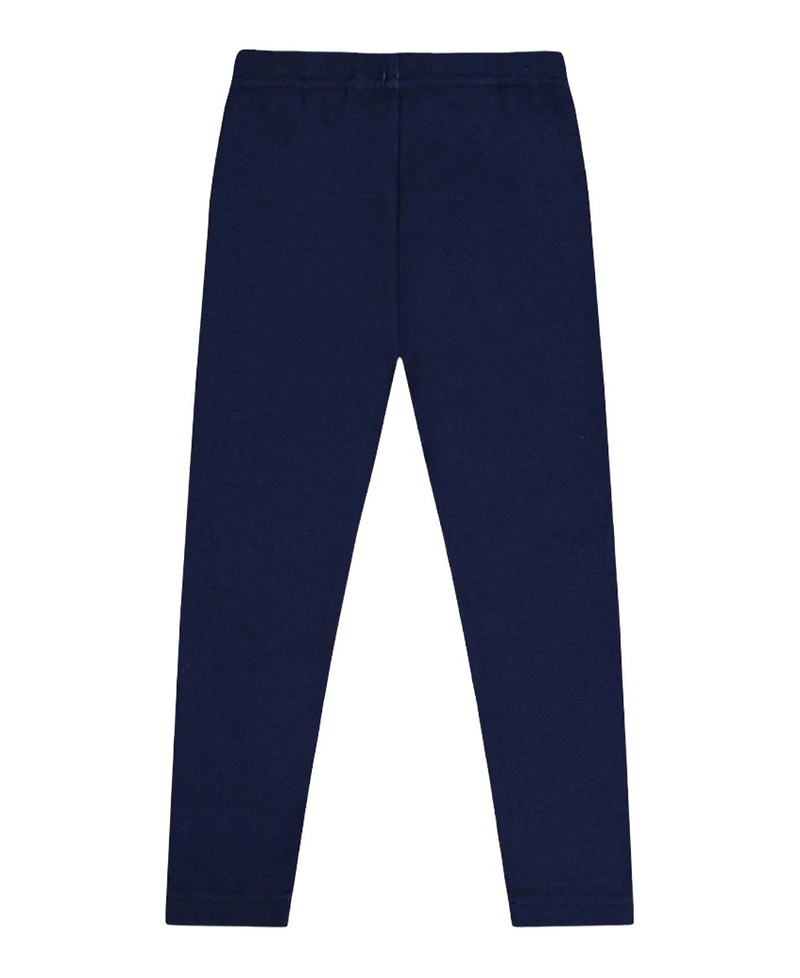 Deux par Deux Little and Big Girl(6-8) Leggings Royal