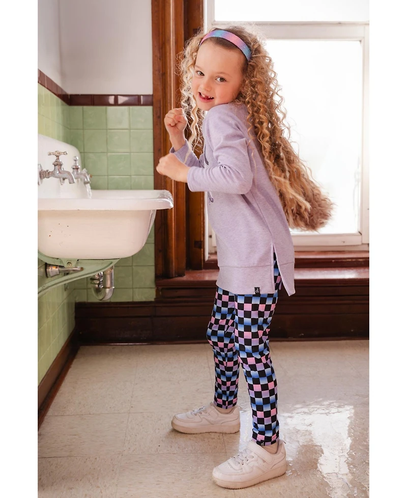 Deux par Toddler Girl 2T-5T Leggings Checkered Print