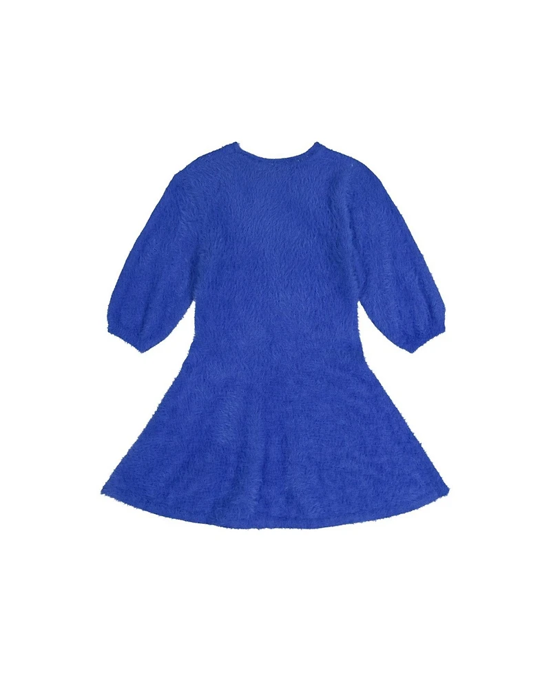 Deux par Little and Big Girl (6- 12) Hairy Knitted Dress