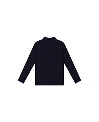Deux par Toddler Girl (2T-5T) Brushed Rib Mock Neck