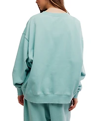 Free People Women's Slow It Down Pullover Sweatshirt