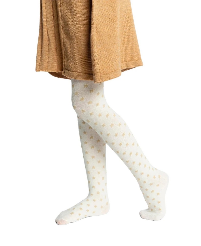Deux par Deux Toddler Girl ( size 3, 4 ) Knit Heart Tights