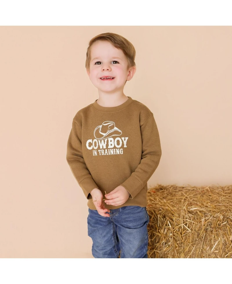 Sweet Wink Big Boys Cowboy Training Western Sweatshirt
