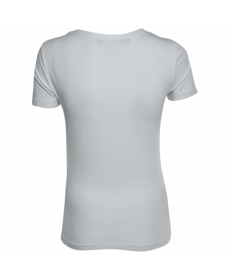 Pre-Owned Love Moschino Women's Glitter Logo Graphic T-Shirt