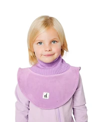 Deux par Deux Little and Big Girl (5-14) Knit and Polar Turtle Neckwarmer