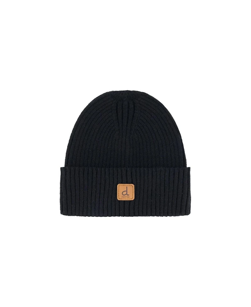 Deux par Deux Little and Big Unisex (5-14) Ribbed Knit Hat