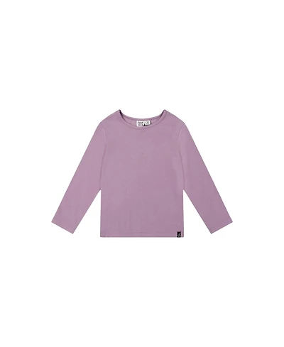 Deux par Toddler Girl (2T-5T) Brushed Rib Crew Neck Top