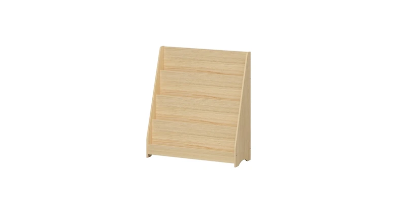 flynama 4-Tier Kids Bookshelf Display Shelf for Bedroom and Playroom