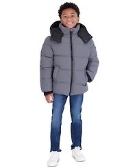 Michael Kors Boys' 5-20 Ripstop Puffer Jacket