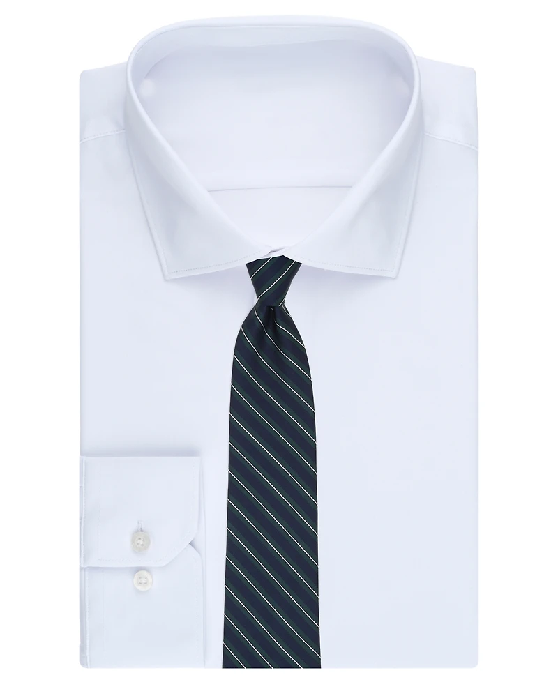 B by Brooks Brothers Men's Stripe Classic Tie