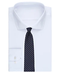 B by Brooks Brothers Men's Oxford Stripe Classic Tie