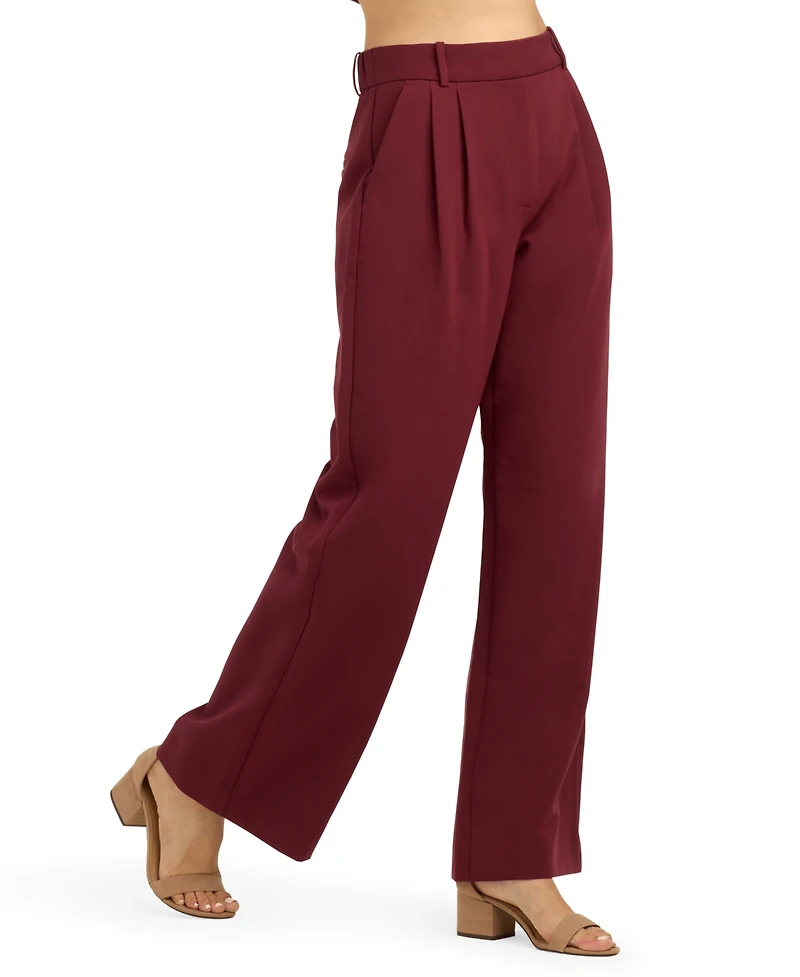 Bcx Juniors' Soft Stretch Wide-Leg Pants