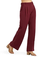 Bcx Juniors' Soft Stretch Wide-Leg Pants