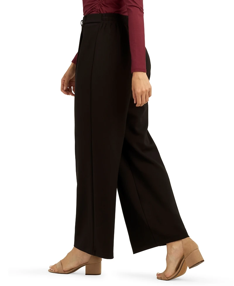Bcx Juniors' Mid-Rise Wide-Leg Pants