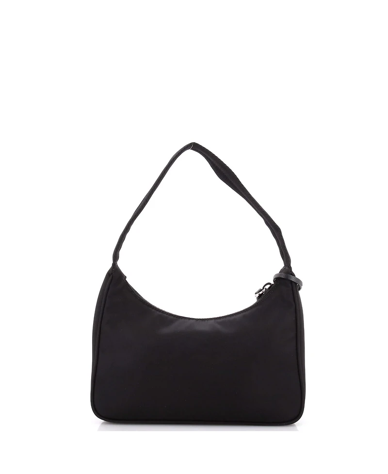 Pre-Owned Prada Mini Re-Edition 2000 Hobo Tessuto