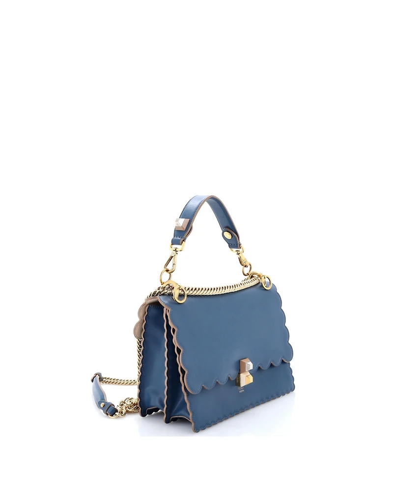 Pre-Owned Fendi Medium Kan I Bag Leather
