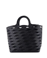 Pre-Owned Balenciaga Large Neo Basket Bag Cutout Embossed Leather