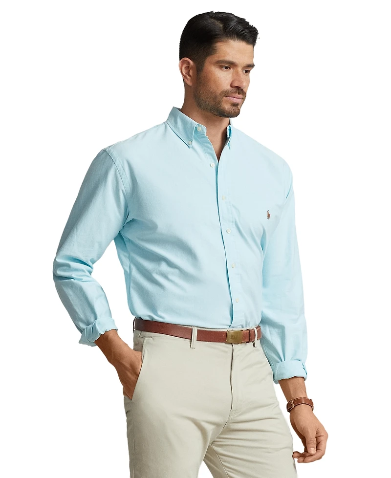 Polo Ralph Lauren Men's Big & Tall Classic Fit Long-Sleeve Oxford Shirt
